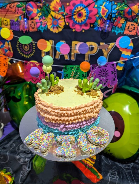 Mexican Fiesta Pawty Cake