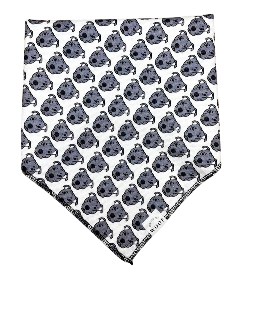 House of Woof Dog Breed bandana : Staffy (Large)