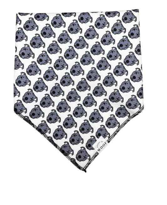 House of Woof Dog Breed bandana : Staffy (Large)