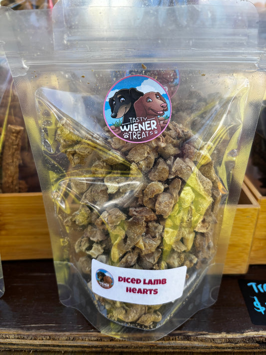 Freeze Dried Lamb Hearts - 80g