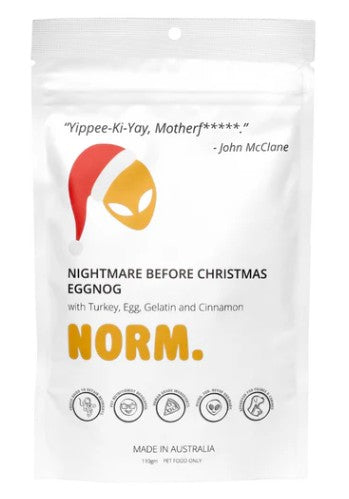 Norm Get Wild : Nightmare Before Christmas Eggnog